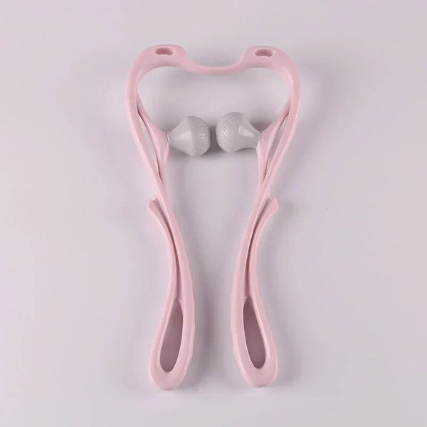 Neck Massager High Quality Multi-function Manual Relaxed Cervical Massager Pressure Relieve Double Ball Pressing Meridian Massager